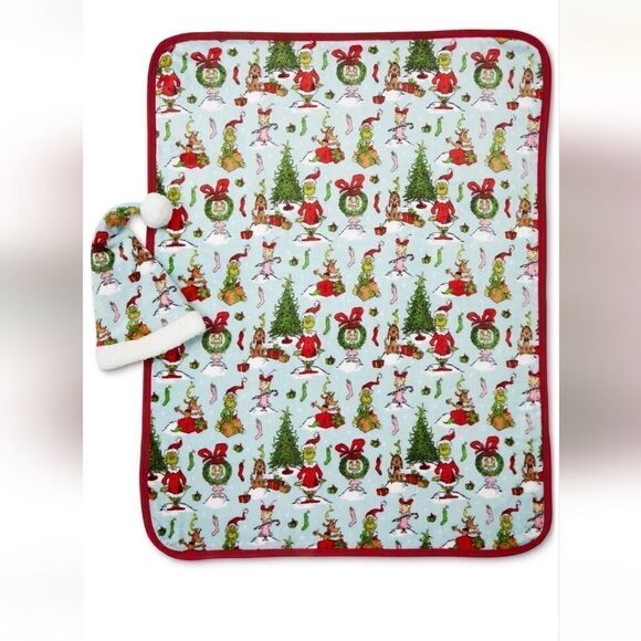 Grinch throw set - Picture 1 of 5